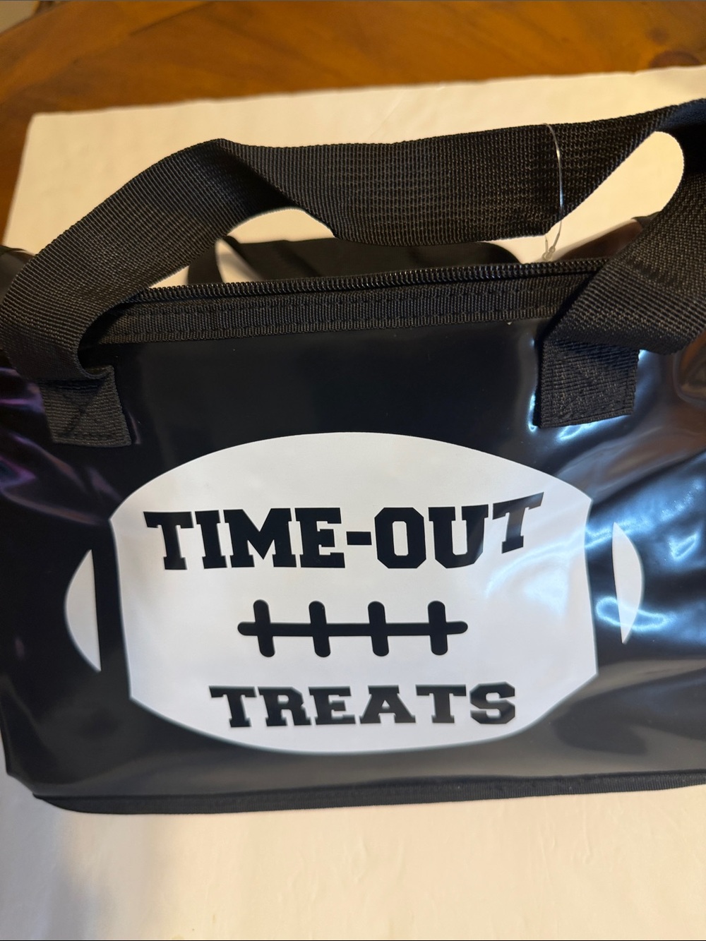 Time Out Black Party Tote Cooler - Home Party Supplies
